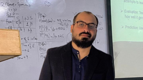 MSCS at University of Lahore — teaching and AI research